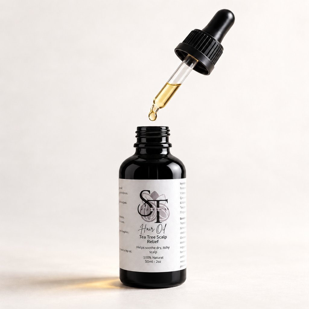 Tea Tree Hair Oil | Natural Scalp Care & Nourishing Hair Oil 50ml