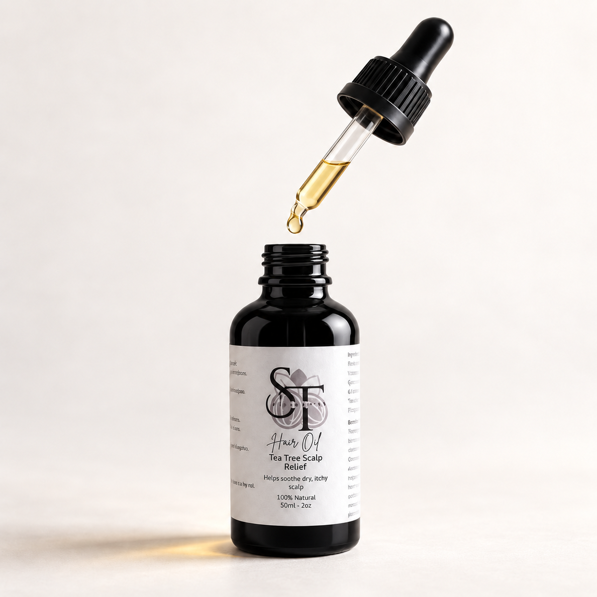 Tea Tree Hair Oil | Natural Scalp Care & Nourishing Hair Oil 50ml