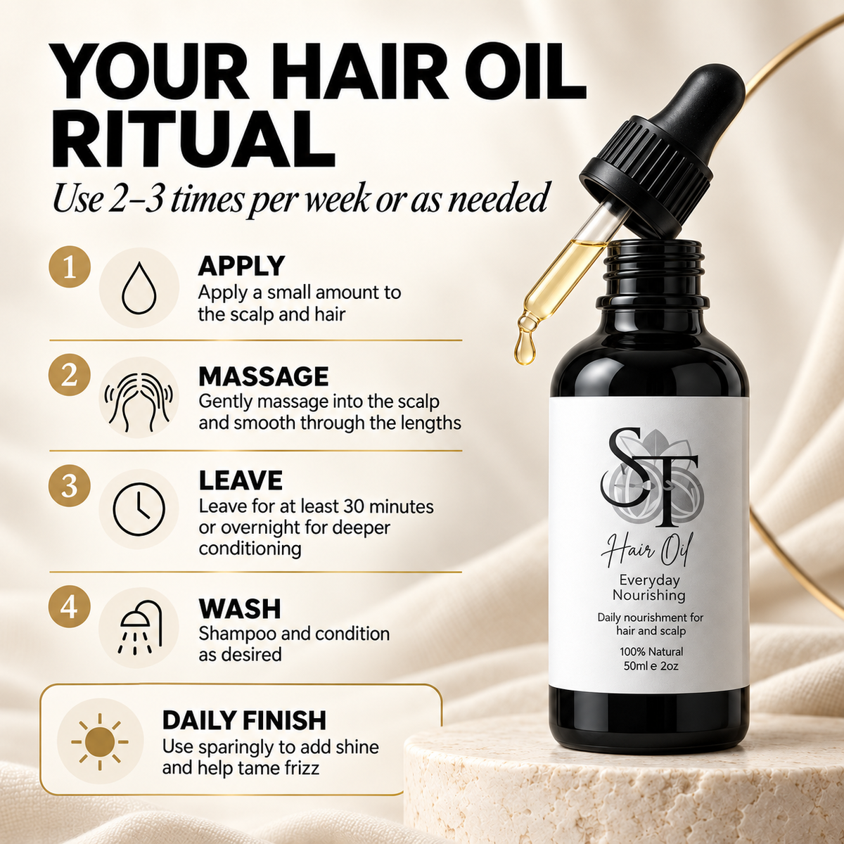 Everyday Nourishing Hair Oil | 50ml